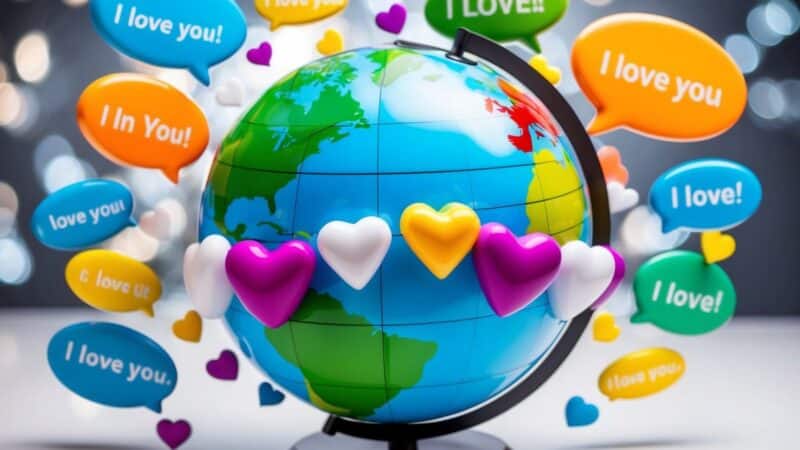 Eu te amo em todos os idiomas: Uma celebração do amor multicultural