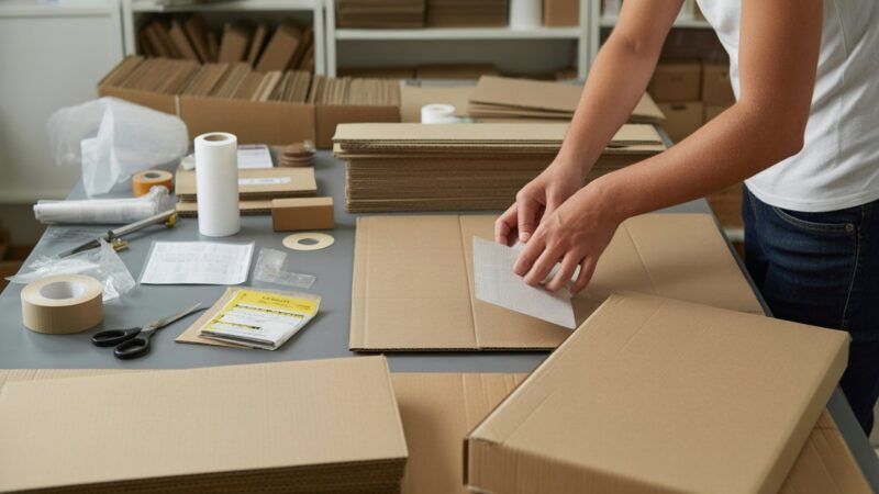 Trabalho em casas com produção de embalagens: oportunidades e desafios atuais
