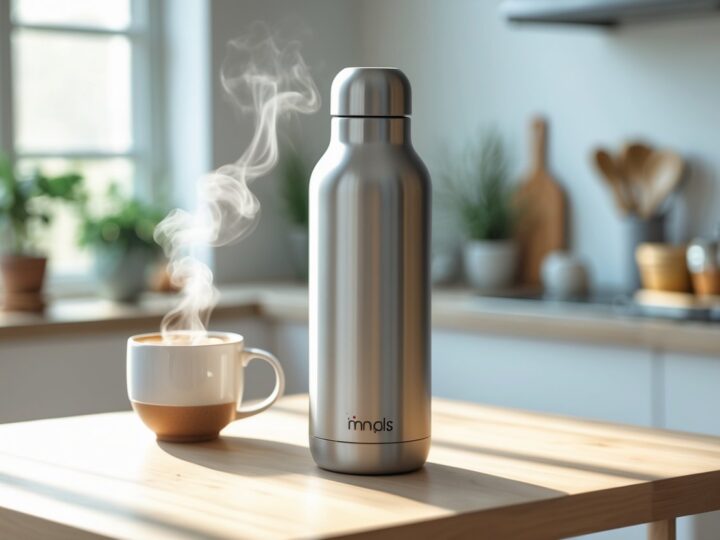 Garrafa térmica: conservação e estilo para manter sua bebida ideal