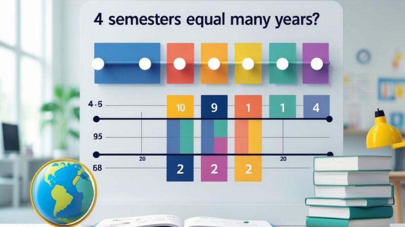 8 semestres são quantos anos? Entenda e planeje sua graduação - Vida de ...