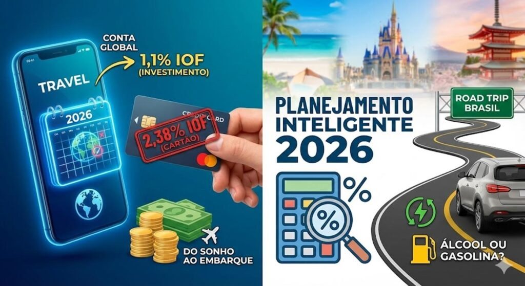 Planejamento de Viagem 2026: Guia Definitivo do Novo IOF