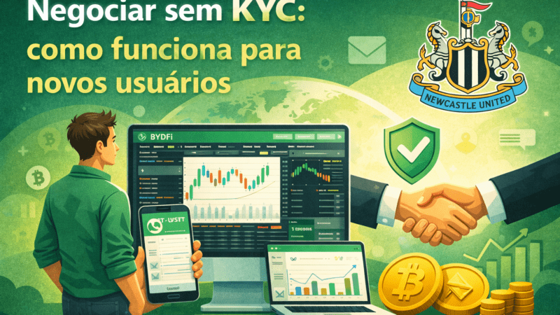 Negociar sem KYC: como funciona para novos usuários