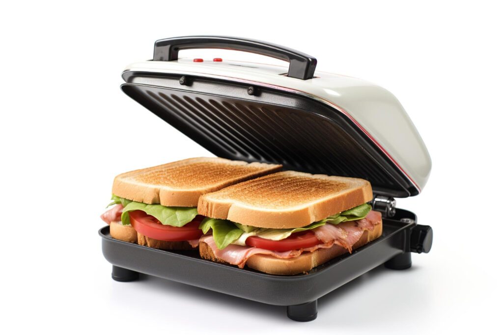 Uso de sanduicheiras para lanches rápidos em viagens